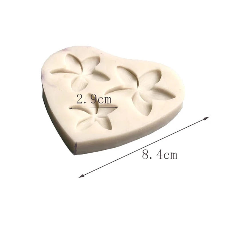 3D Flower Silicone Molds Fondant Craft Cake Candy Chocolate Sugarcraft Ice Pastry Baking Tool Mould