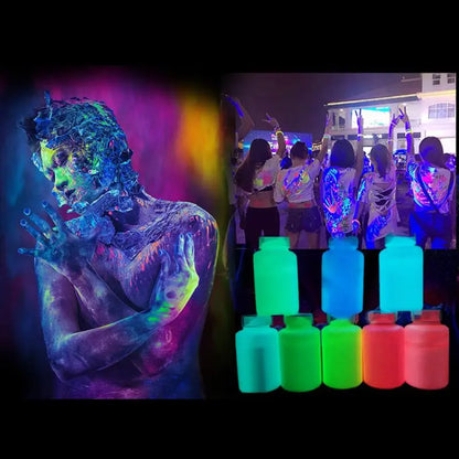 Luminous Epoxy Resin Pigment Kit Glow In Dark DIY Resin Mold Glitter Powder Acrylic Paints Colorant Dye Jewelry Making Pigment