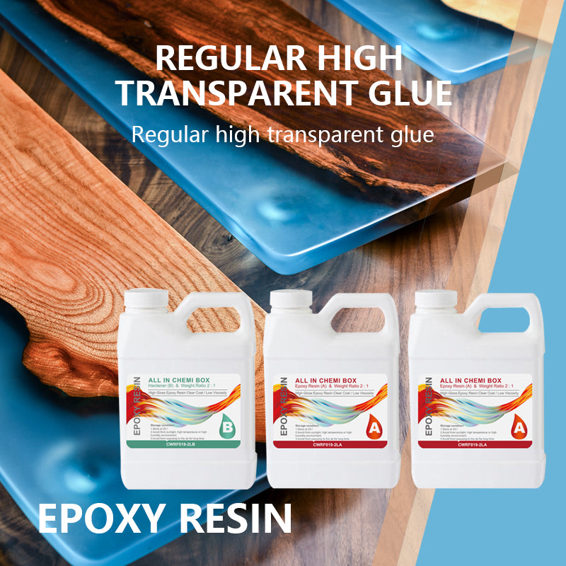 6KG Epoxy Resin Art DIY UV Crafts Glass & Water Clear Epoxy Coating - 2:1 AB Kit